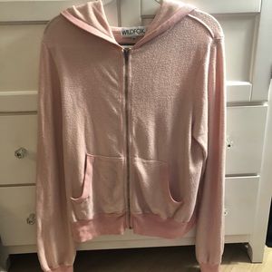 Wildfox zipped hoodie